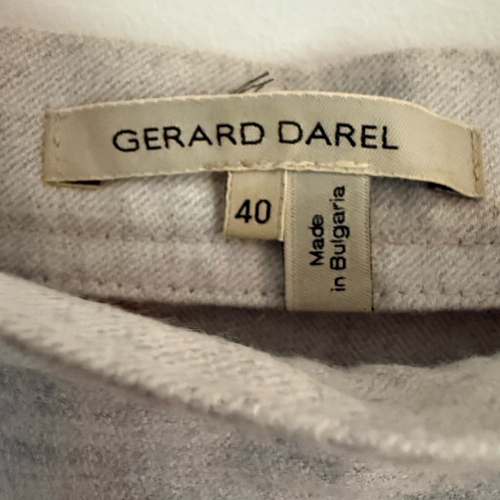 Gerard Darel Minimalist Gray Skirt - Picture 4 of 4
